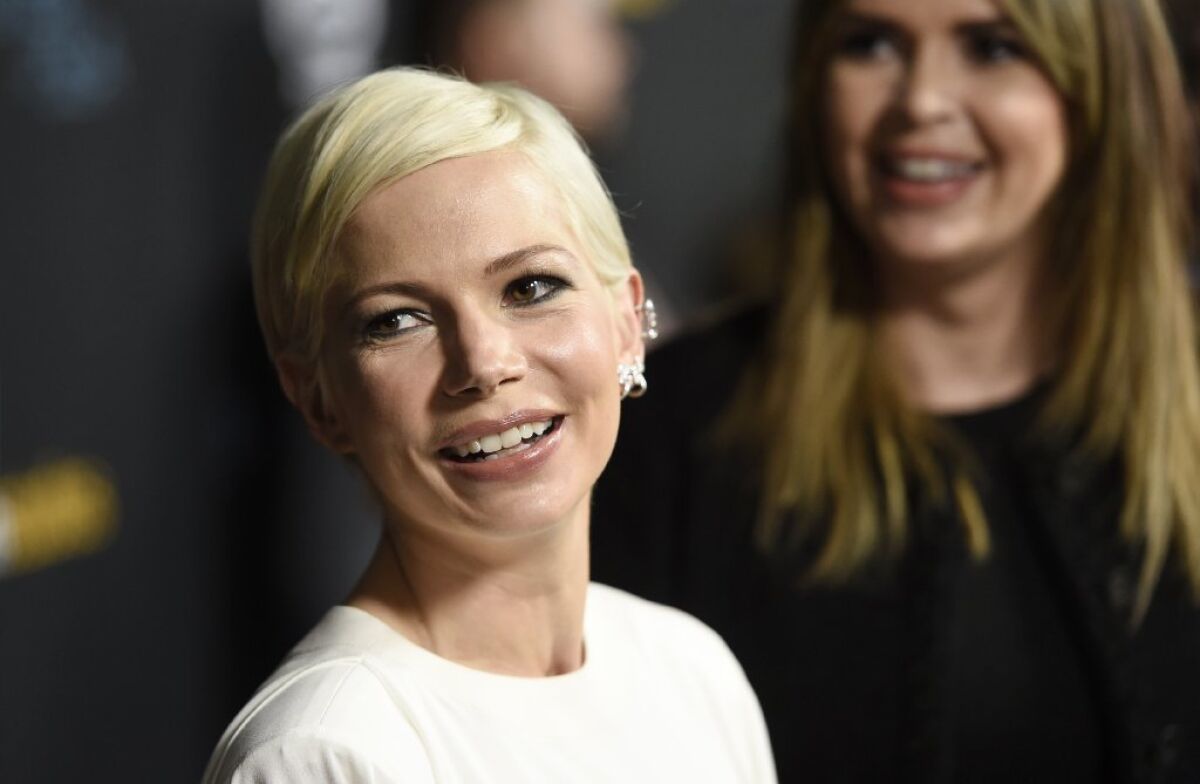 Michelle Williams, supporting actress contender for "Manchester by the Sea."
