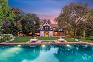 The double-lot estate includes a main house designed by Paul R. Williams, guesthouse, swimming pool, tennis court and cabana across 1.4 acres.