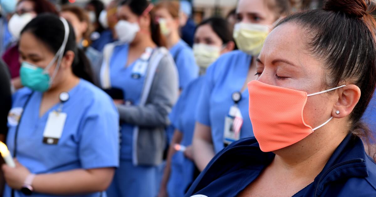 L.A. nurse dies after treating a coronavirus patient Los Angeles Times