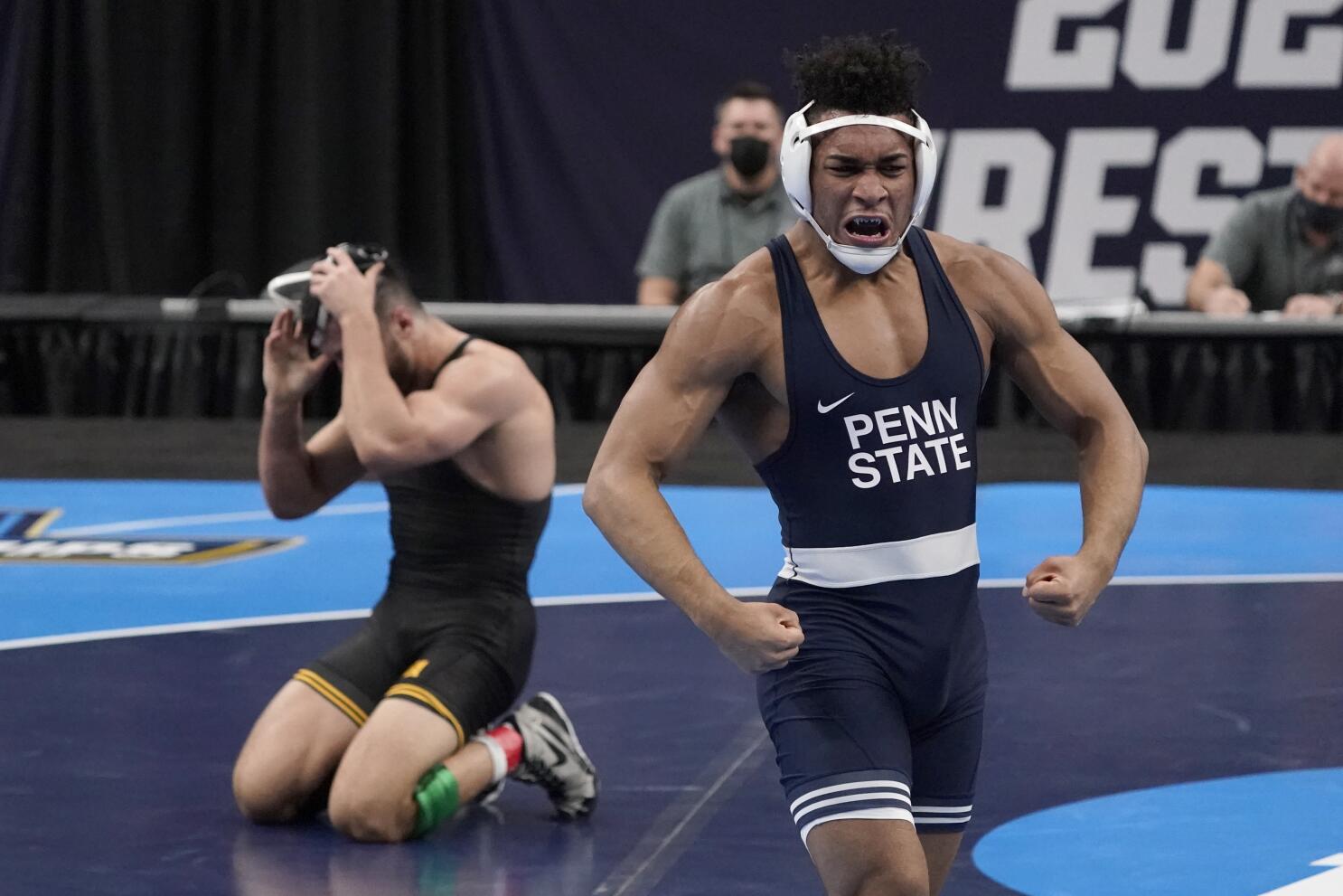 Penn State Wrestling Rolls Over No. 5 Michigan in Ann Arbor - Penn