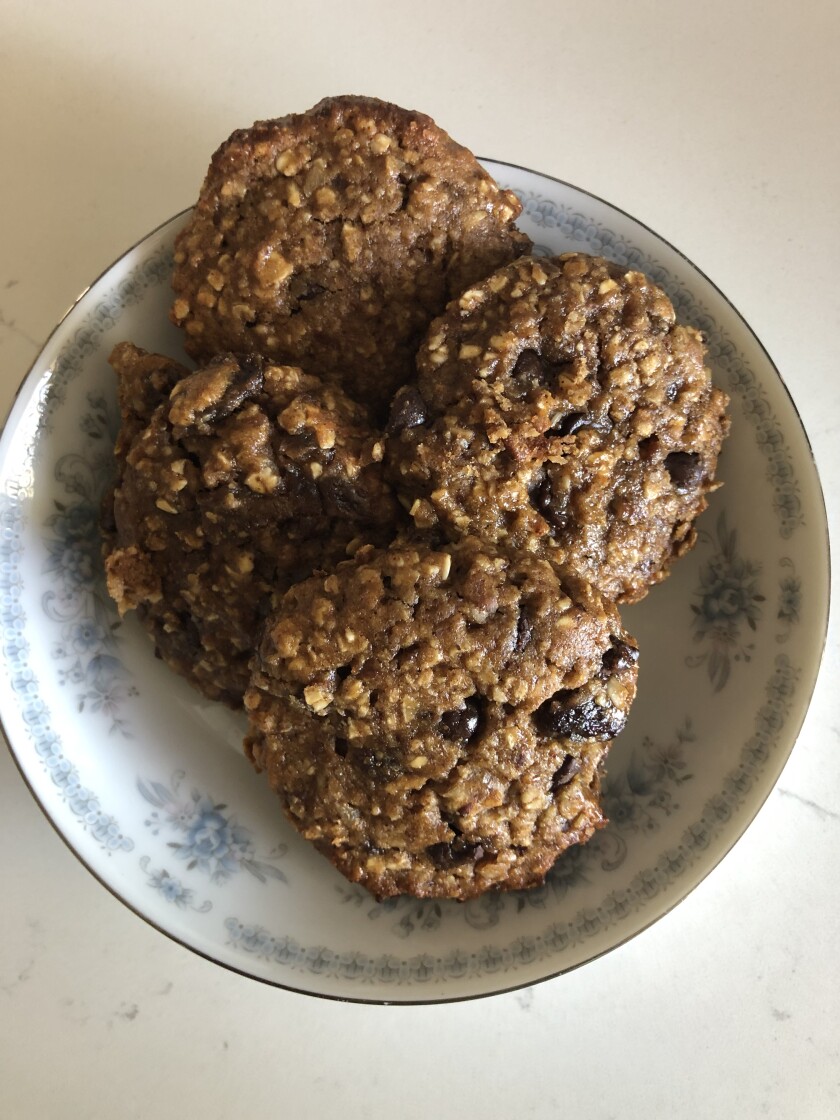 Mom's Everything Cookies from Tracy's Real Foods at the Vegan Food Popup.