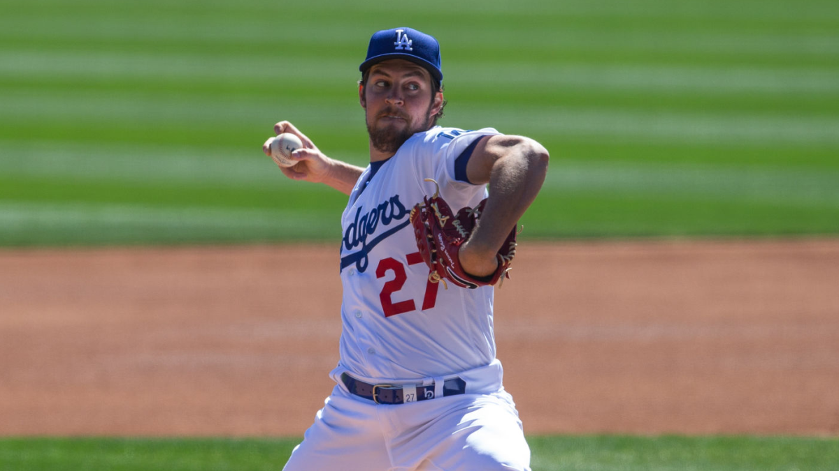 Trevor Bauer - RH Starting P - Los Angeles Dodgers Zip Pouch by