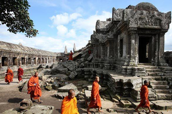 Cambodia, monks, Thailand