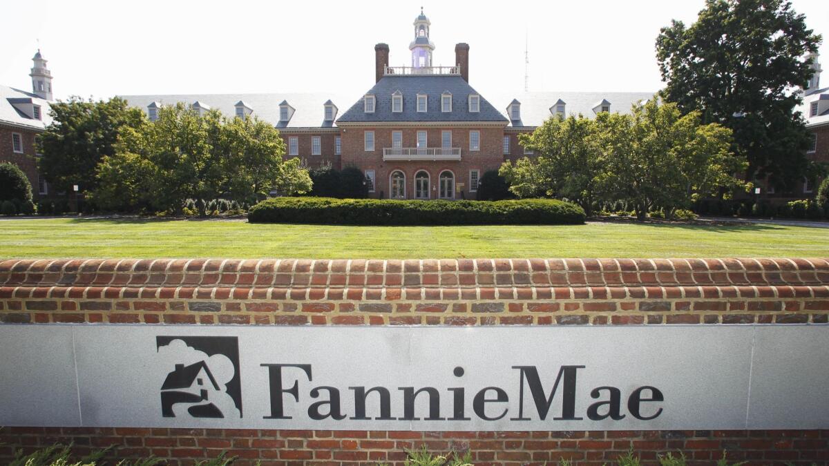 Fannie Mae and Freddie Mac have been under U.S. government conservatorship since 2008.