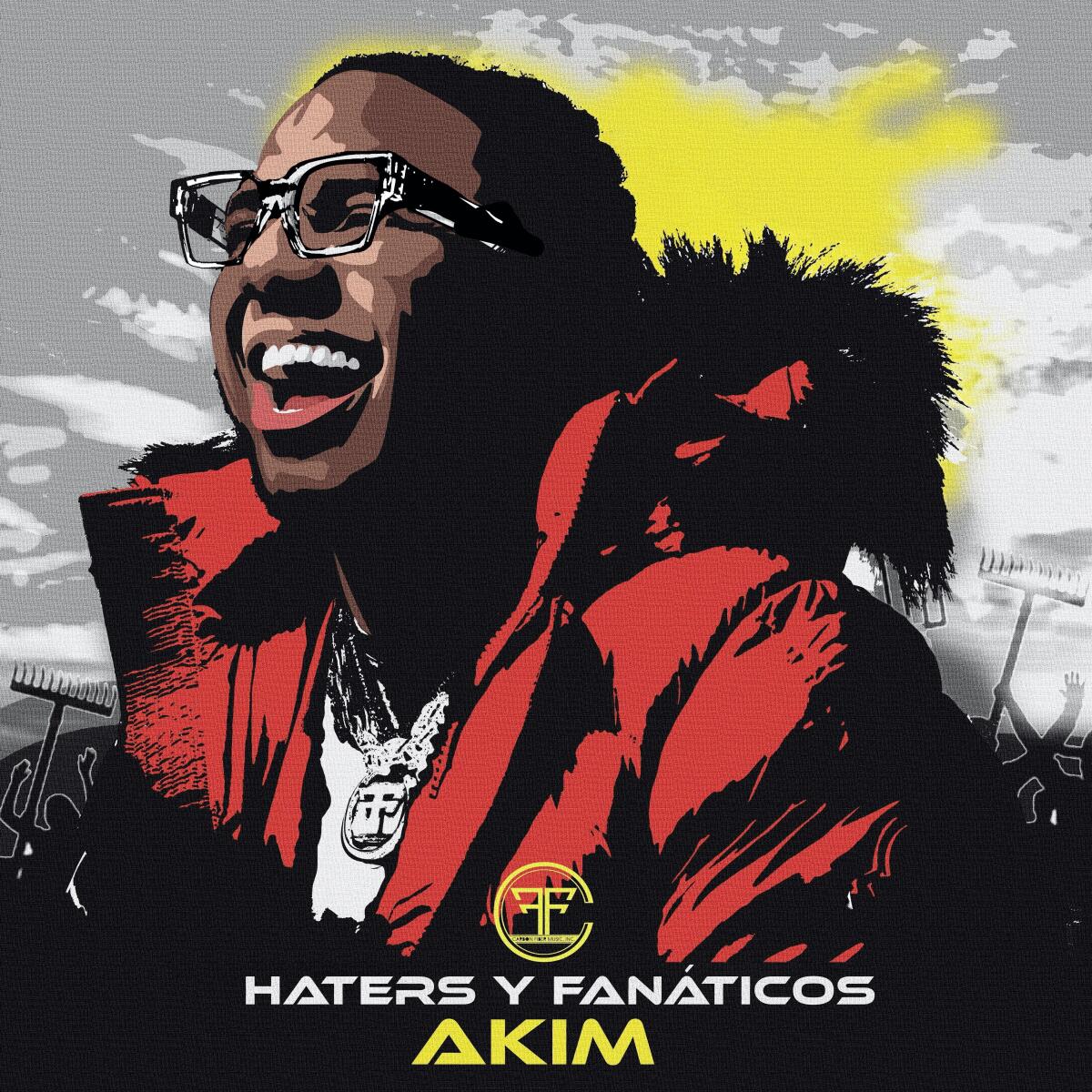 En esta portada proporcionada por Carbon Fiber Music "Haters y Fanáticos" del artista panameño Akim.