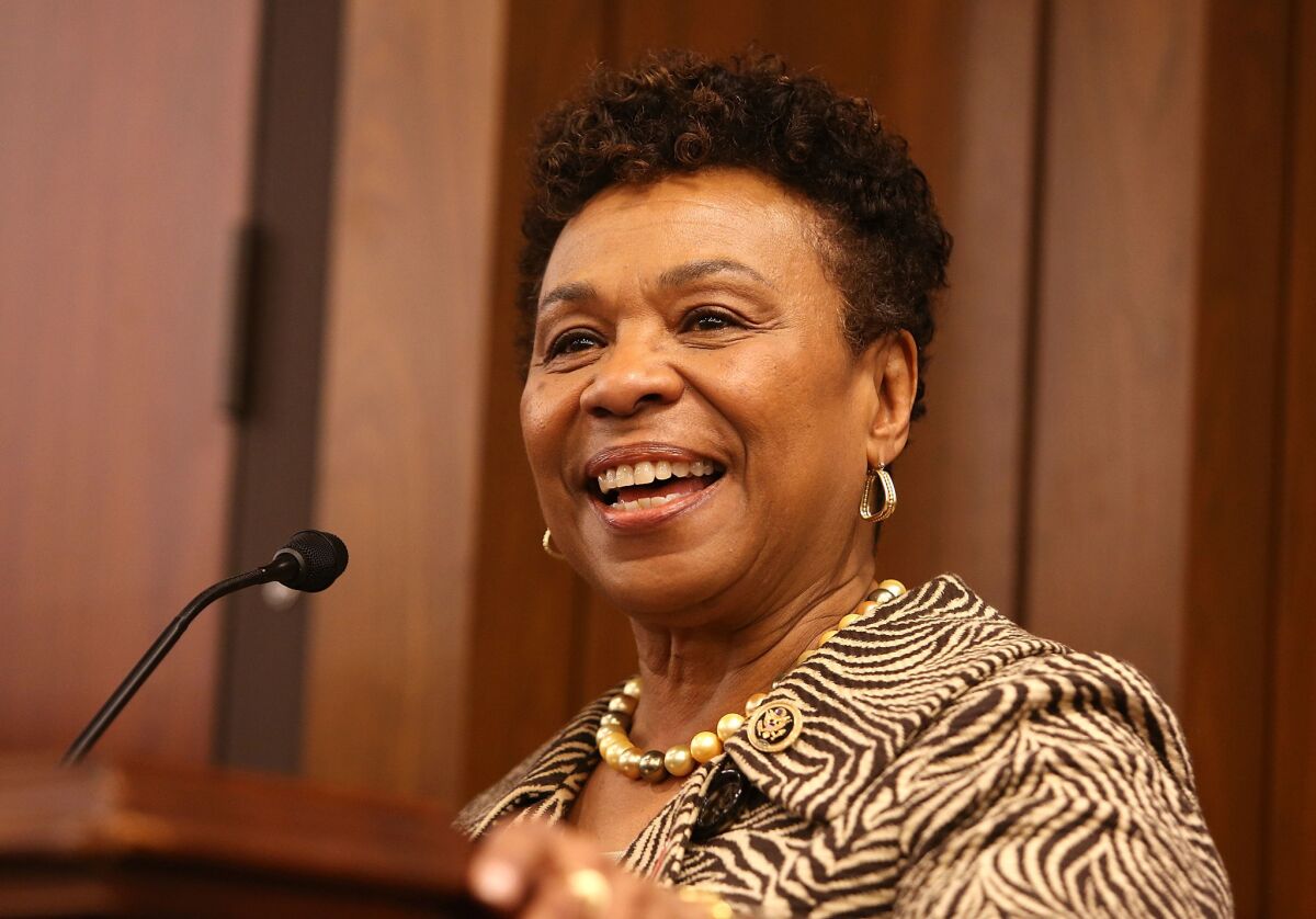 Rep. Barbara Lee (D-Oakland) 