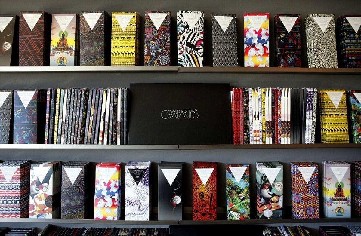 Compartes' chocolatier Jonathan Grahm will lead a workshop on making chocolate bar wrappers.