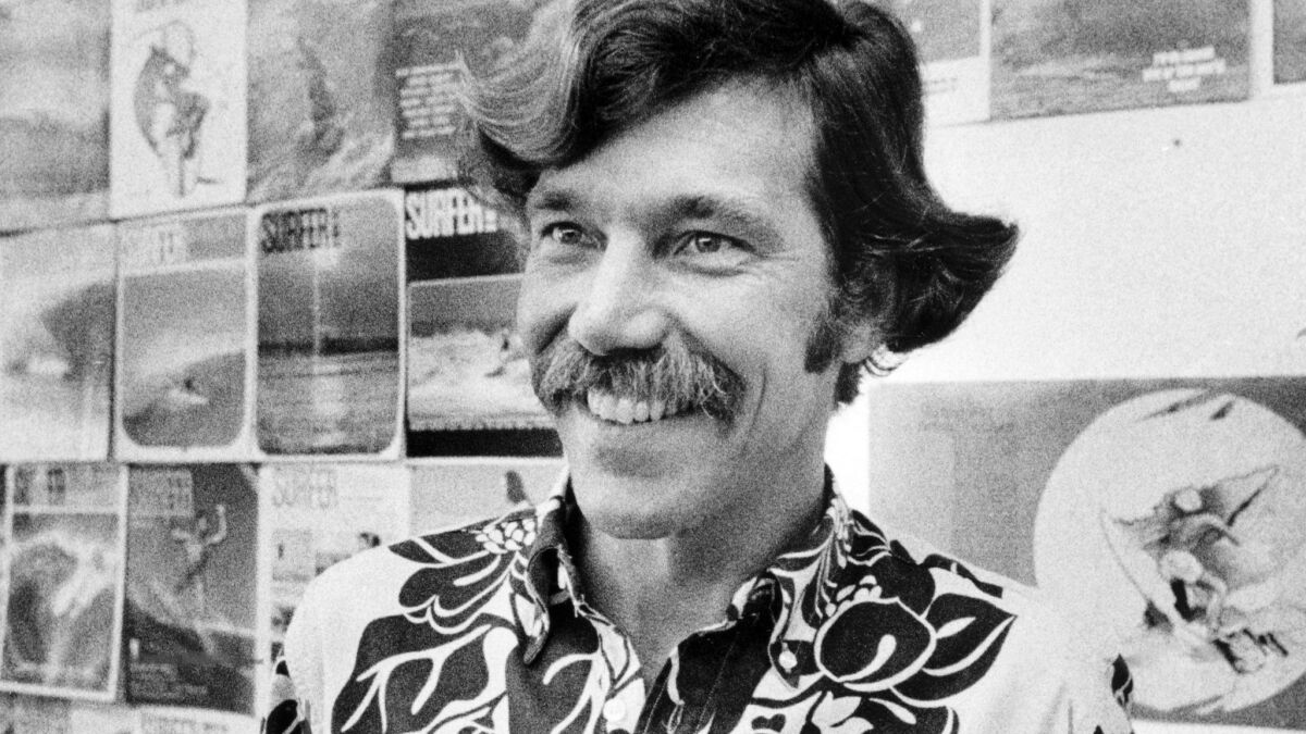 John Severson, founder of Surfer Magazine, in 1979.