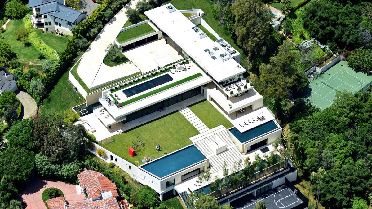 Beyonce and Jay-Z's Bel-Air mansion