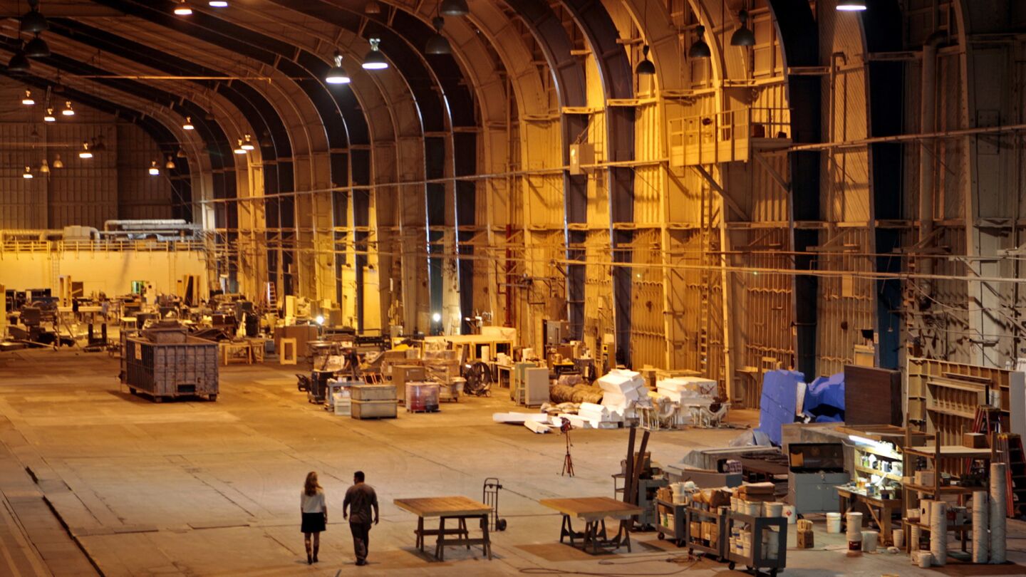 "Titanic" was among movies filmed in the Spruce Goose hangar.