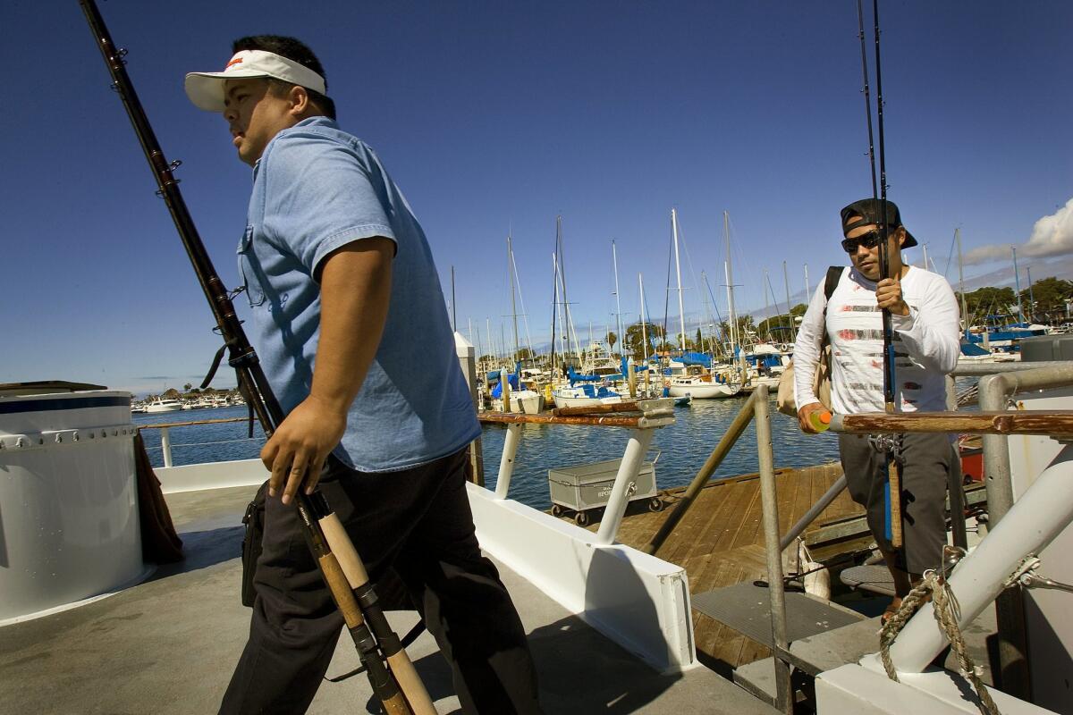 Captains San Diego's sportfishing fleet are reeling financially from the virus shutdown as landings open across California.