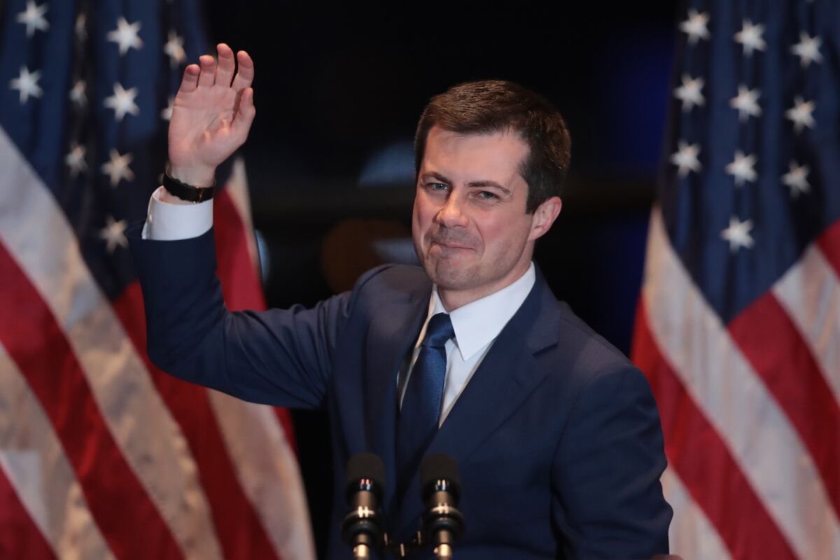 "The path has narrowed to the close for our candidacy," Buttigieg said.