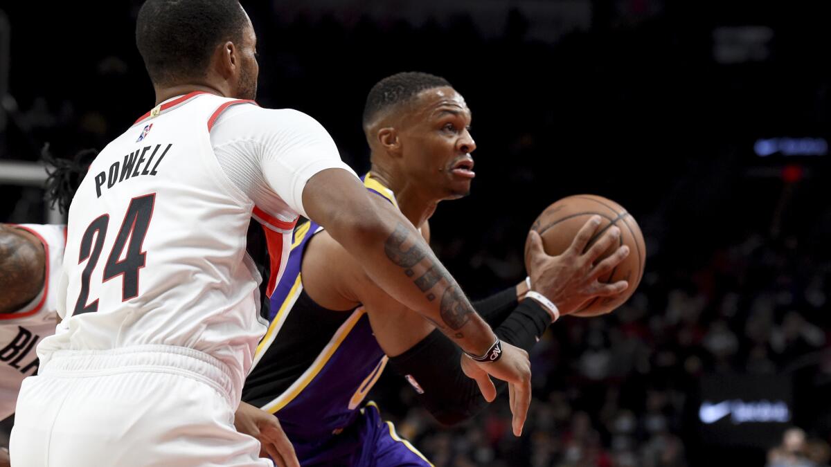 Los Angeles Lakers slammed for Russell Westbrook treatment and