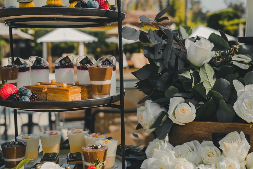 The Estancia La Jolla Hotel & Spa will host a Holiday Edition Boozy Garden Tea Time.