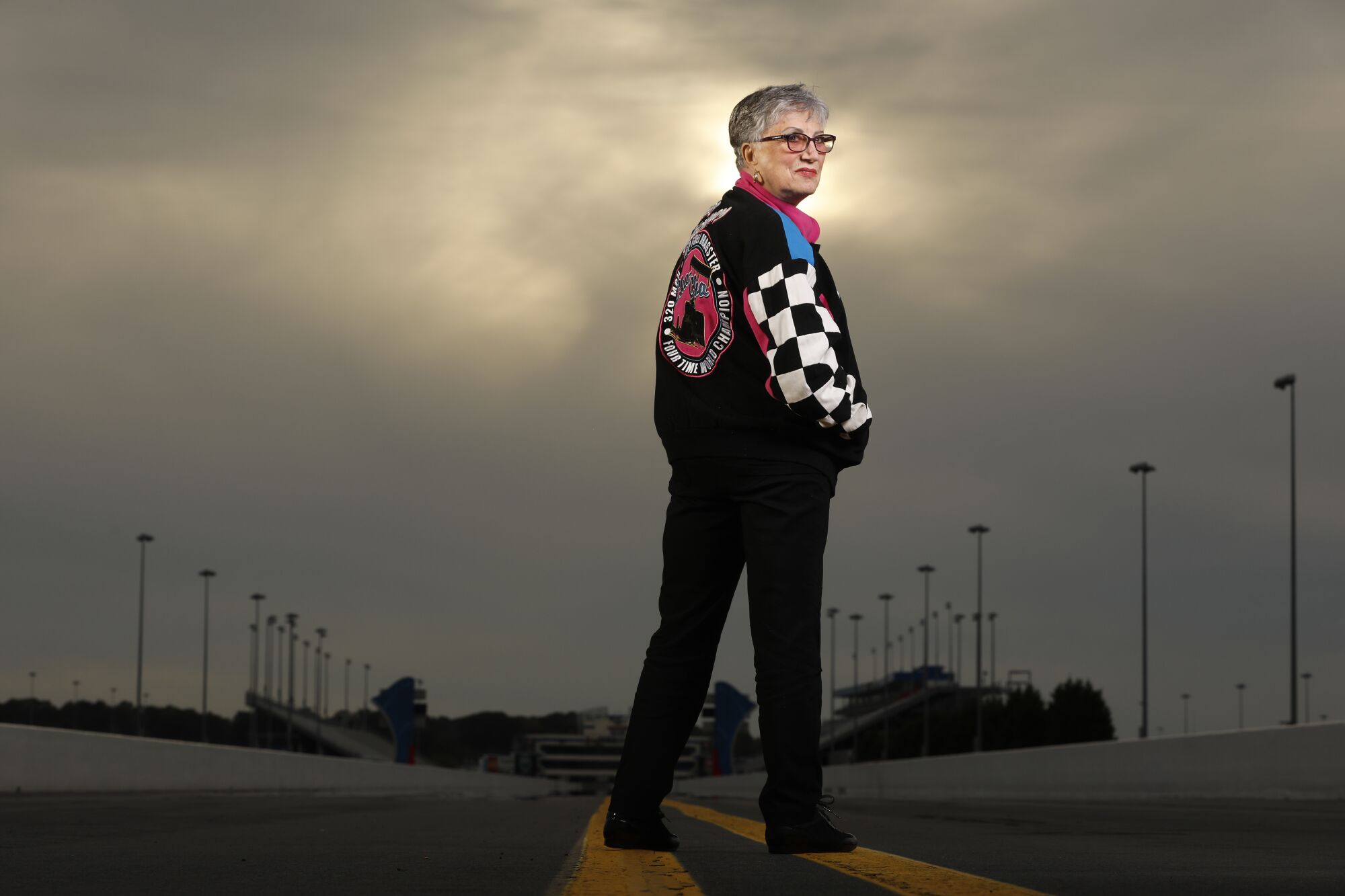 Shirley Muldowney, photographed at zMAX Dragway in Concord, N.C., won 18 national events in the National Hot Rod Assn.’s premier top-fuel class.