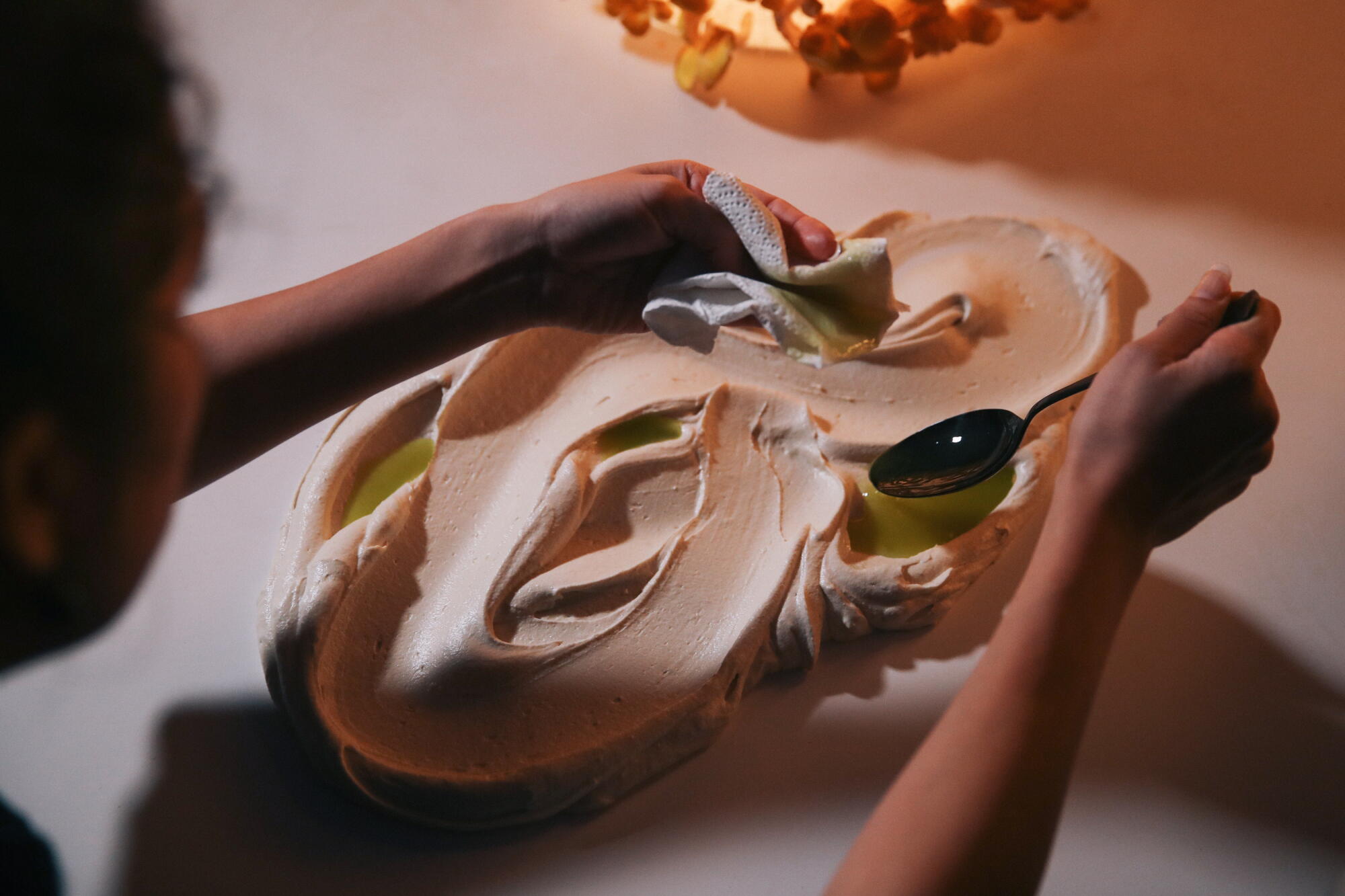 Food Installation These experimental food designers explore dinner as art. 'Can we eat it ...