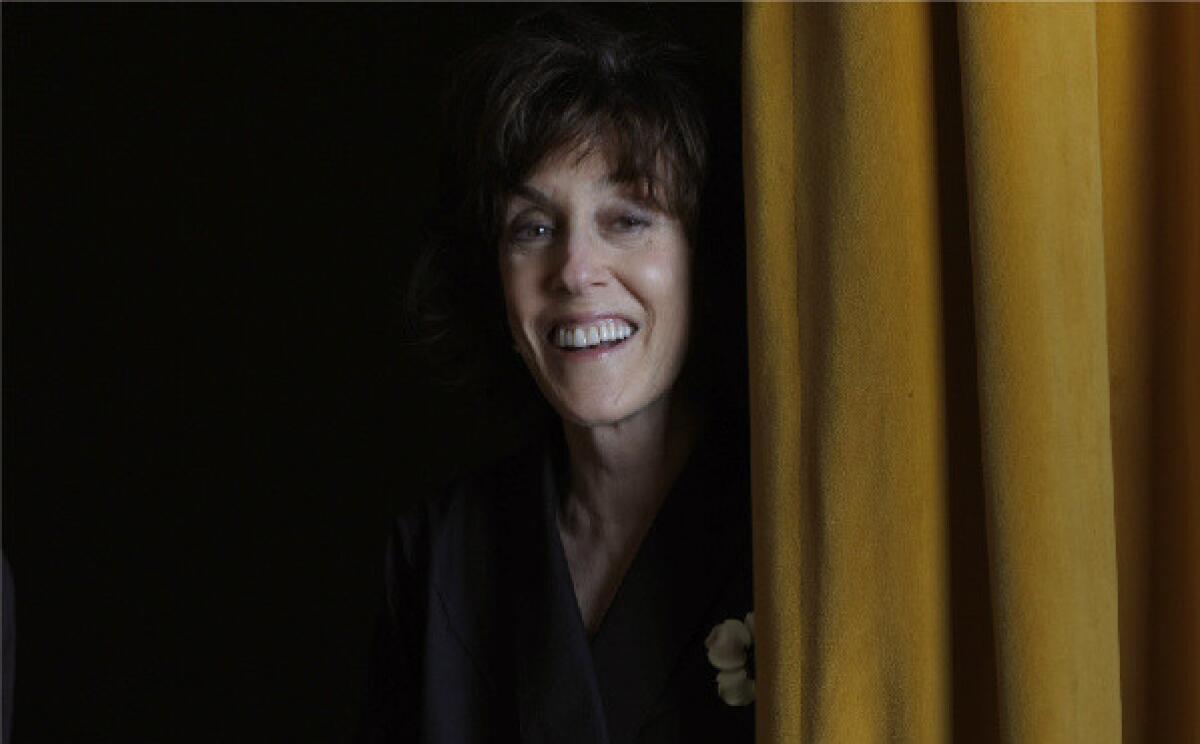 Nora Ephron at the Geffen Playhouse in 2010 for her play "Love, Loss and What I Wore," which she wrote with her sister, Delia.