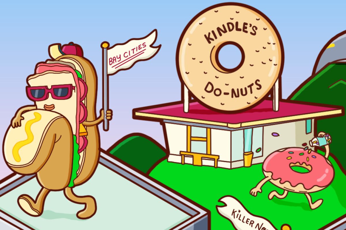 Go to Kindle's Donuts for your sugar fix