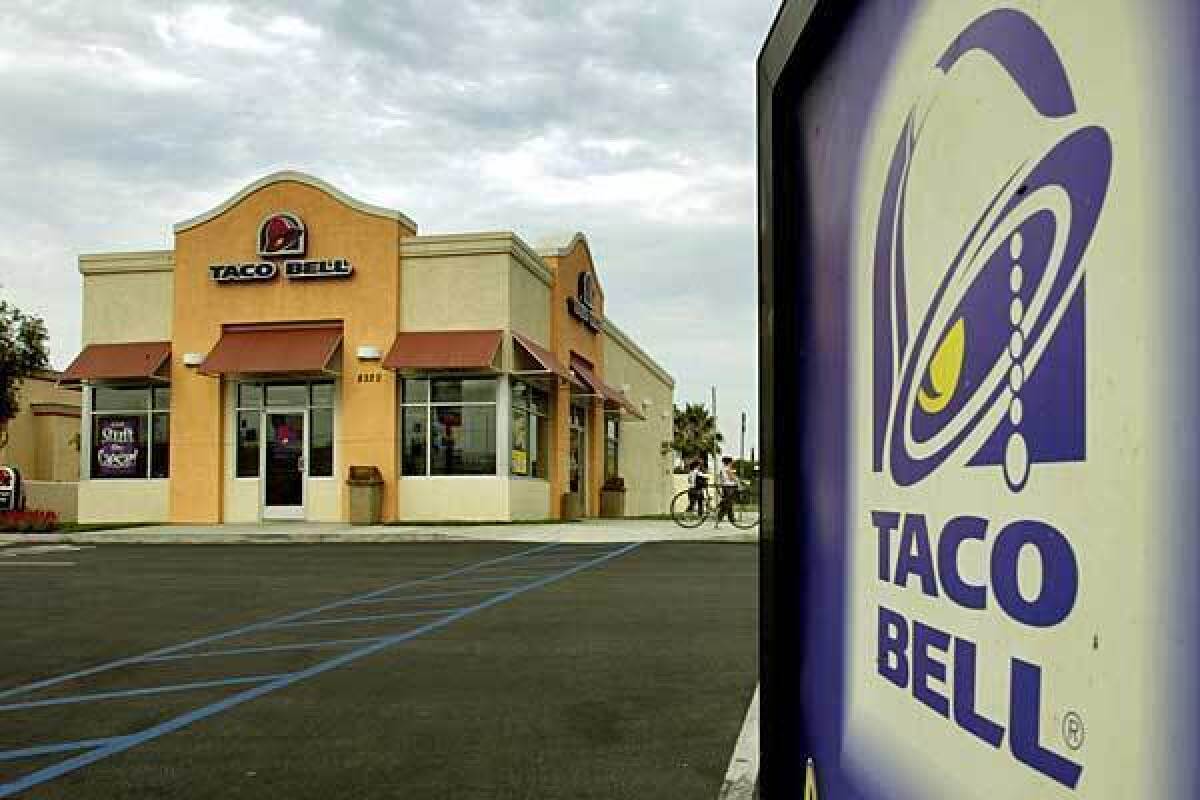 Taco Bell is testing a waffle taco breakfast item in Orange County and at selected locations in other areas.