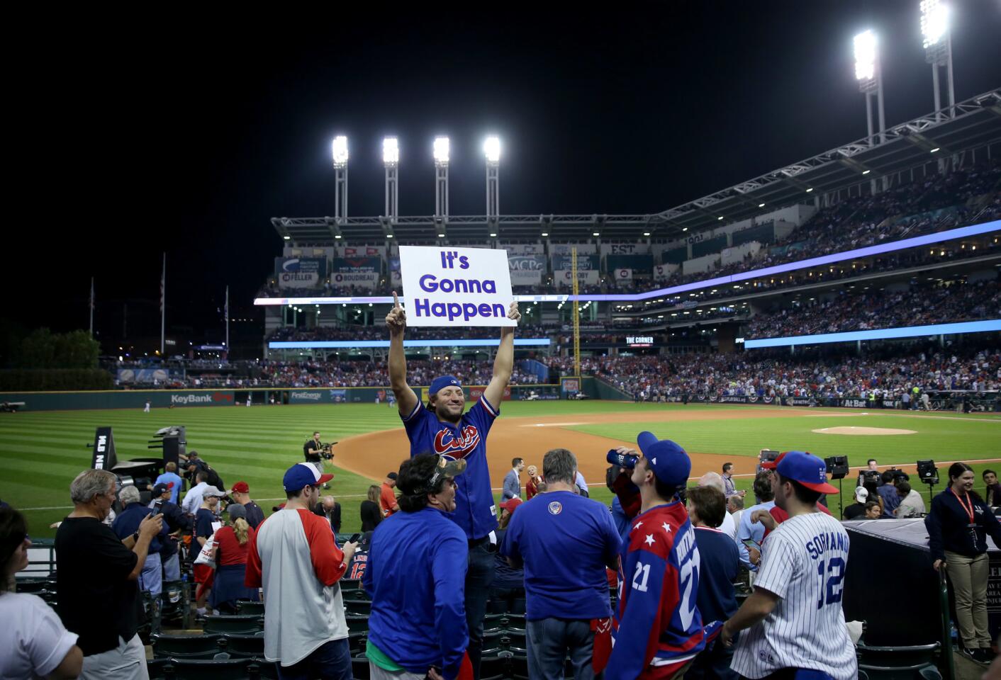 Cubs win the World Series