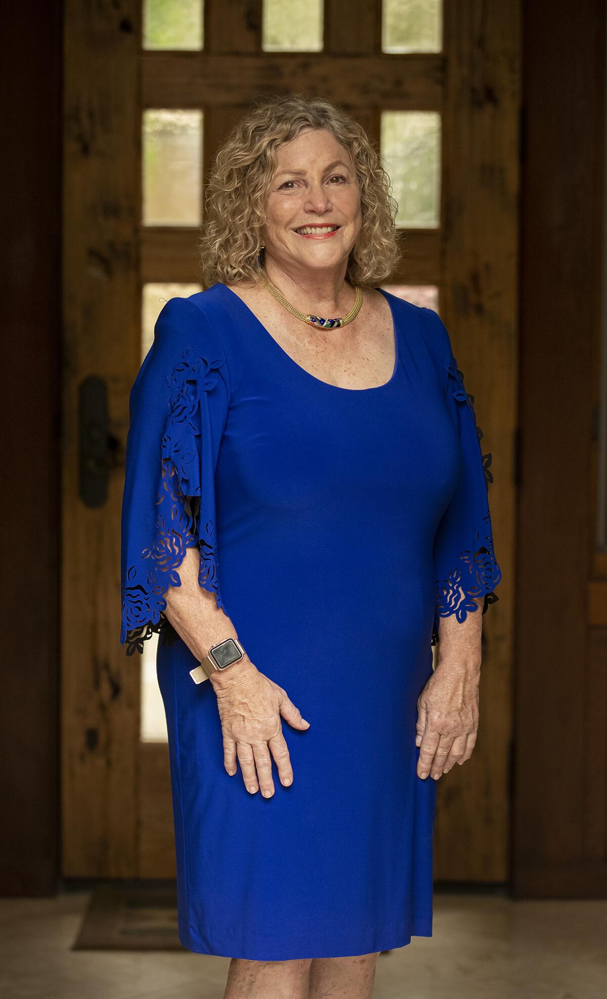 Nella Webster O’Grady, of Newport Coast, just won the award for Outstanding Philanthropist.