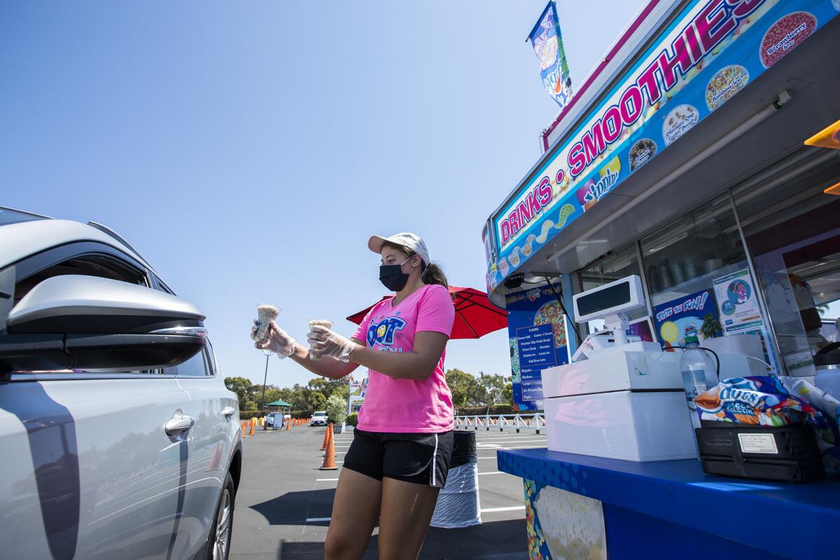 Fair Food Drive-Thru at the OC Fair & Event Center 