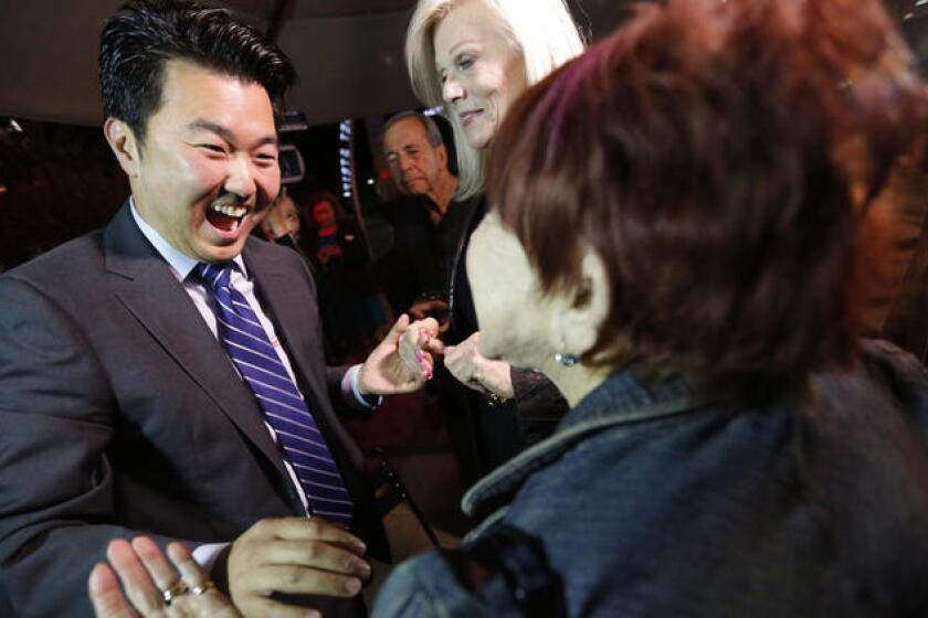 David Ryu is just the second Asian American elected to the L.A. City Council. The first was back in 1985.