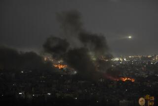 Smoke rises after Israeli airstrikes in Dahiyeh, Beirut, Lebanon, Saturday, Oct. 5, 2024. (AP Photo/Bilal Hussein)