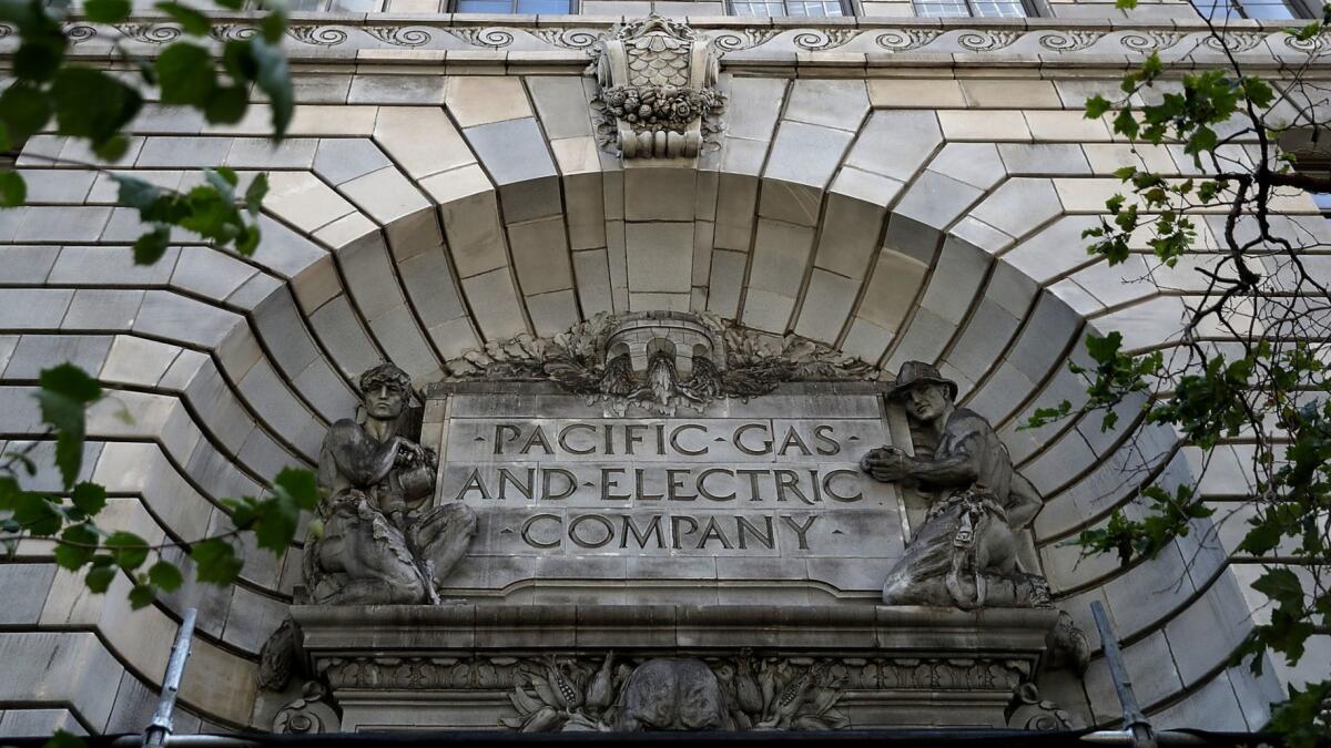 Pacific Gas & Electric headquarters in San Francisco