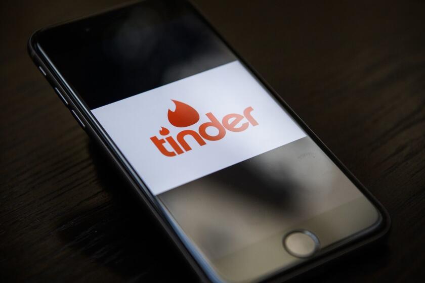 LONDON, ENGLAND - NOVEMBER 24: The "Tinder" app logo is seen on a mobile phone screen on November 24, 2016 in London, England. Following a number of deaths linked to the use of anonymous online dating apps, the police have warned users to be aware of the risks involved, following the growth in the scale of violence and sexual assaults linked to their use. (Photo by Leon Neal/Getty Images)