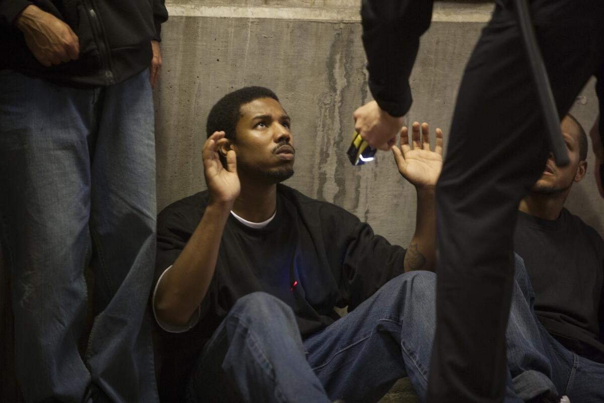 Now that Oscar season is entering its Olympics break, let's consider why this young actor who rose to fame on "Friday Night Lights" didn't receive a lead actor nod for his role in the dramatization of the life of the late Oscar Grant, shot by a transit cop at an Oakland BART station in 2009. Jordan captured a complex, conflicted human who deserved a far better fate, and he did it without scenery-chewing or campy costumes.