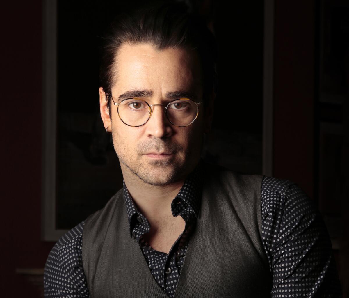 Colin Farrell, who stars in the new romance "Winter's Tale," photographed in New York on Feb. 9, 2014.