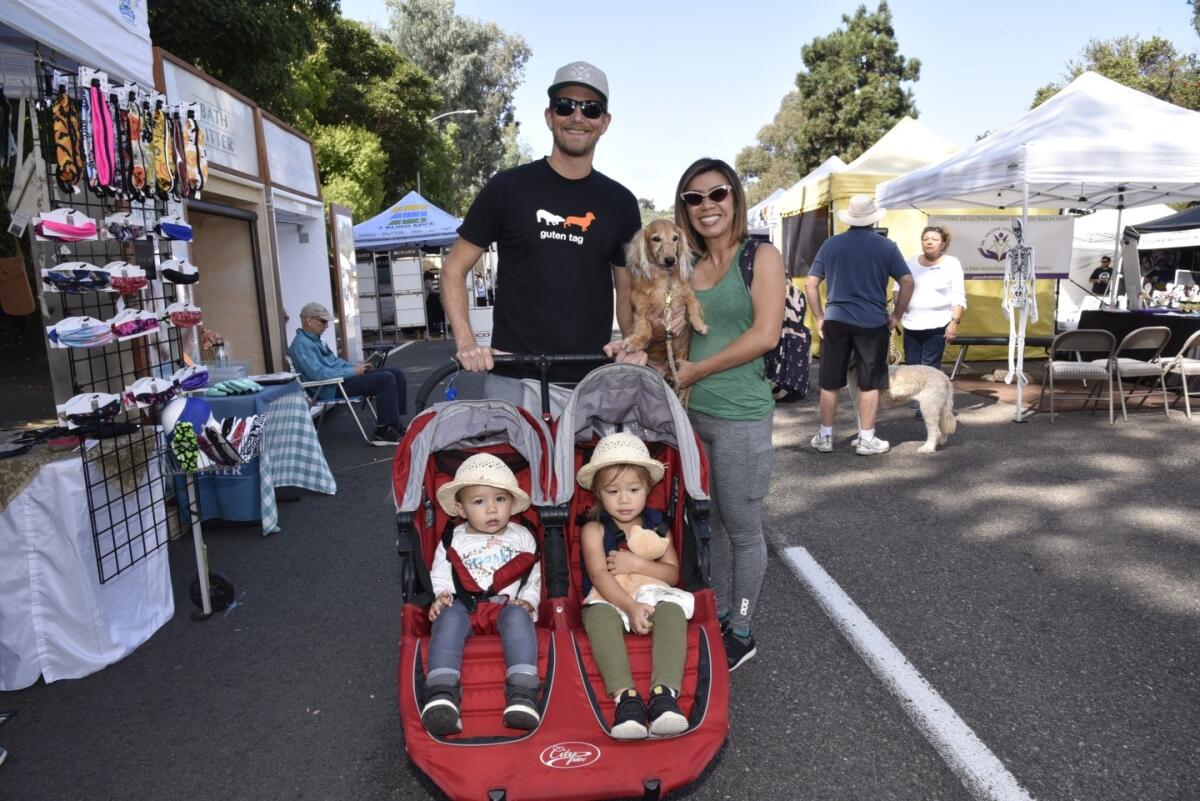 The Ross family at the 2019 Oktoberfest.