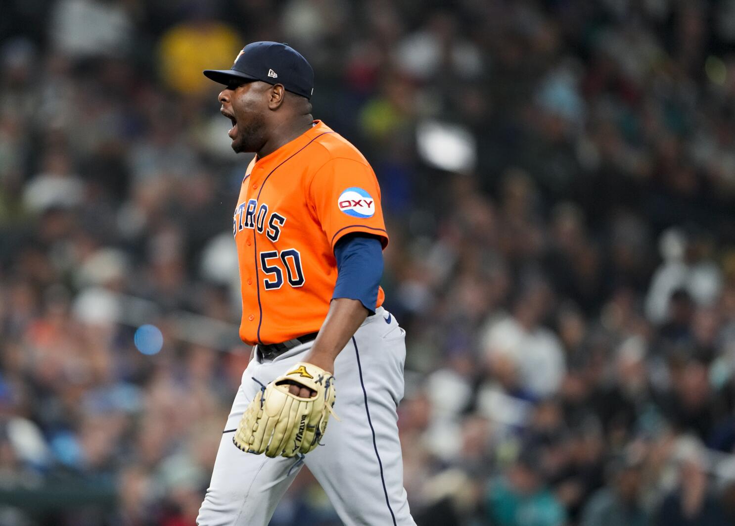 Astros' offense offers little support in loss to Mariners