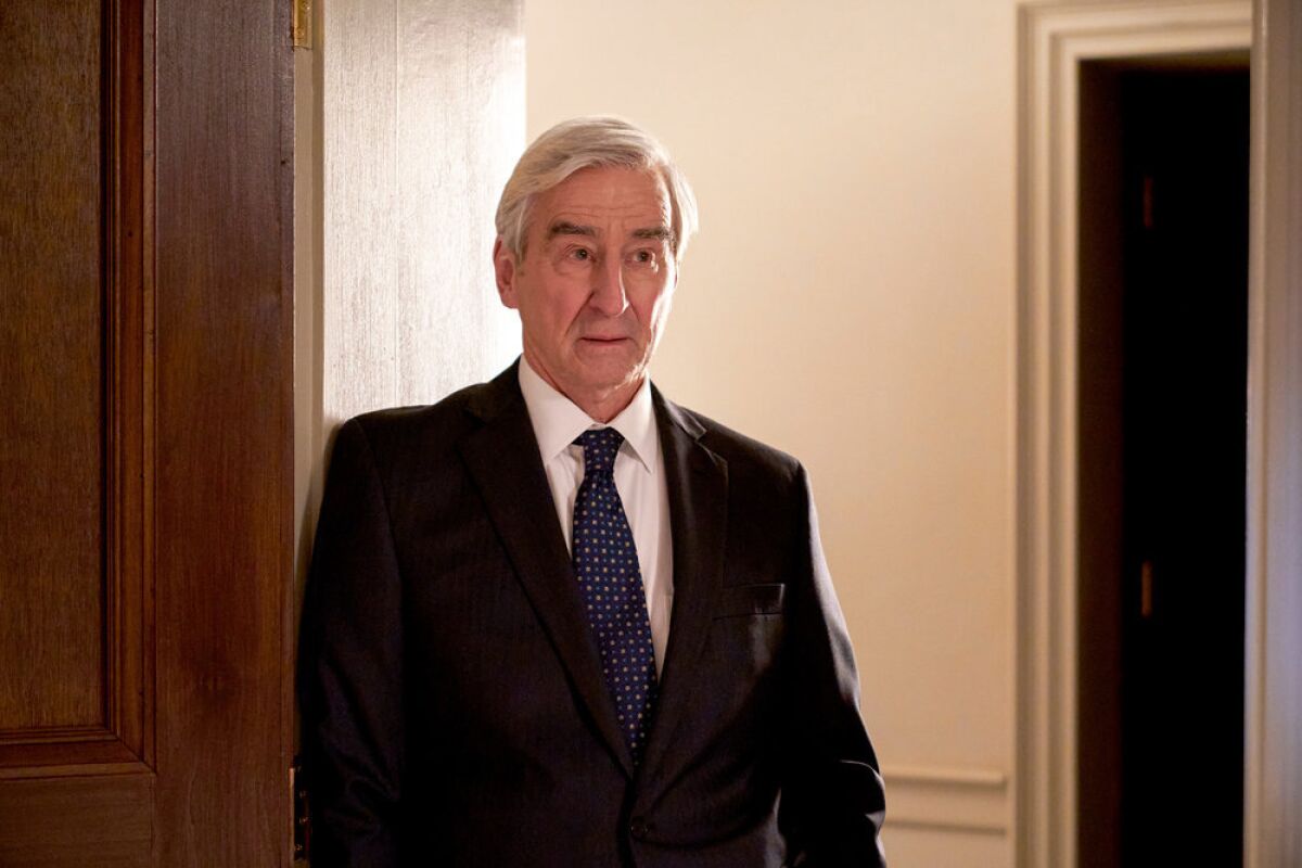 Sam Waterston as Dist. Atty. Jack McCoy in “Law & Order.”