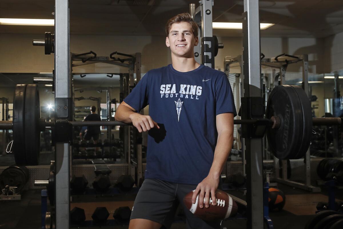 Mason Gecowets leads Corona del Mar into the CIF State Division 1-A championship game against San Mateo Serra on Saturday.