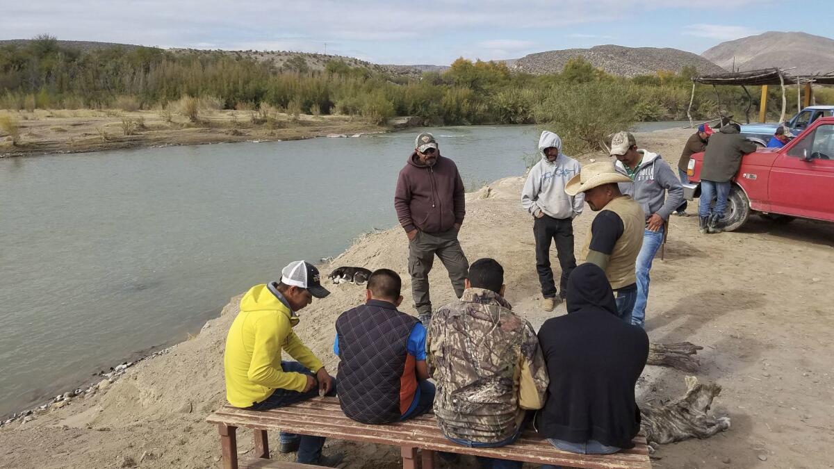 On the banks of the Rio Grande facing Texas's Big Bend National Park, residents of Boquillas del Carmen sell truck and burro rides into town to tourists for $5.
