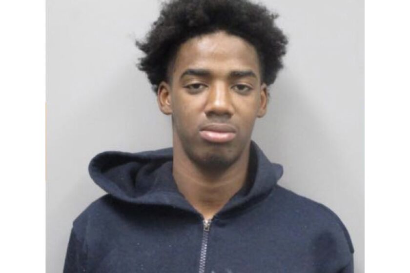 Michael Antonio Mariano Jr., 19, was arrested Tuesday on suspicion of killing Maliki Faust and Majarion Faust, his cousins, during a shooting on Nov. 2.