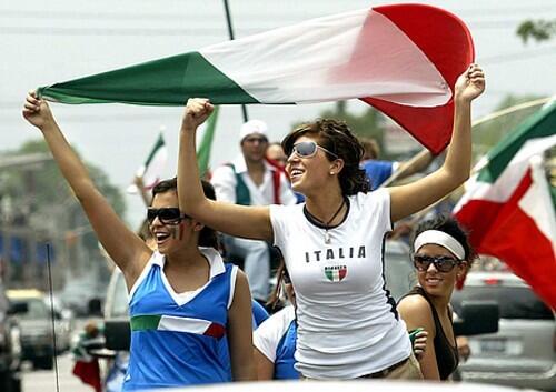 Italian soccer fans