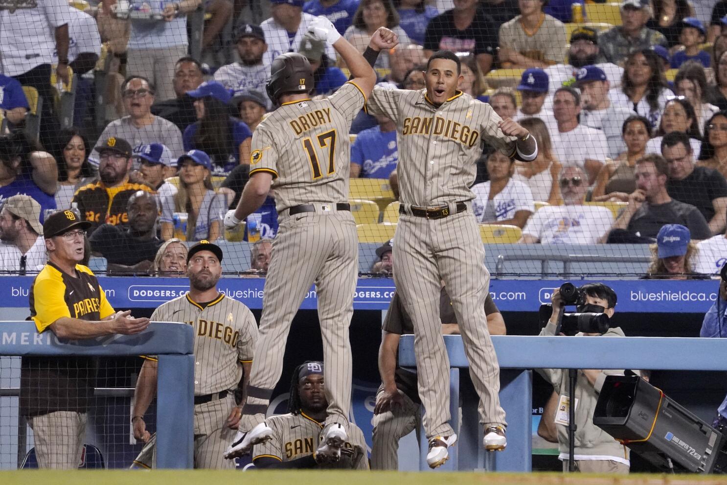 Dodger Playoff Love: Fans At The Stadium, Celebrating The Boys In