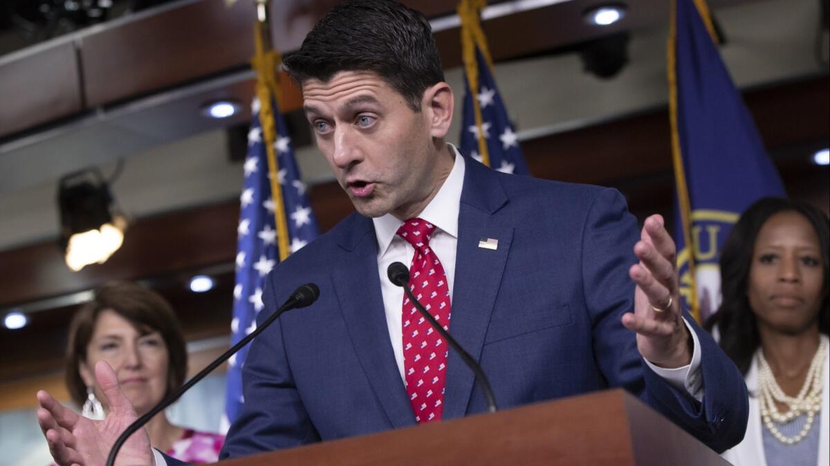 Speaker of the House Paul Ryan, R-Wis.