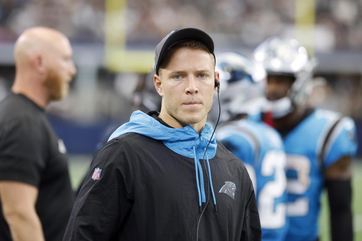 Panthers place McCaffrey on IR; RB can't return until Week 9 - The