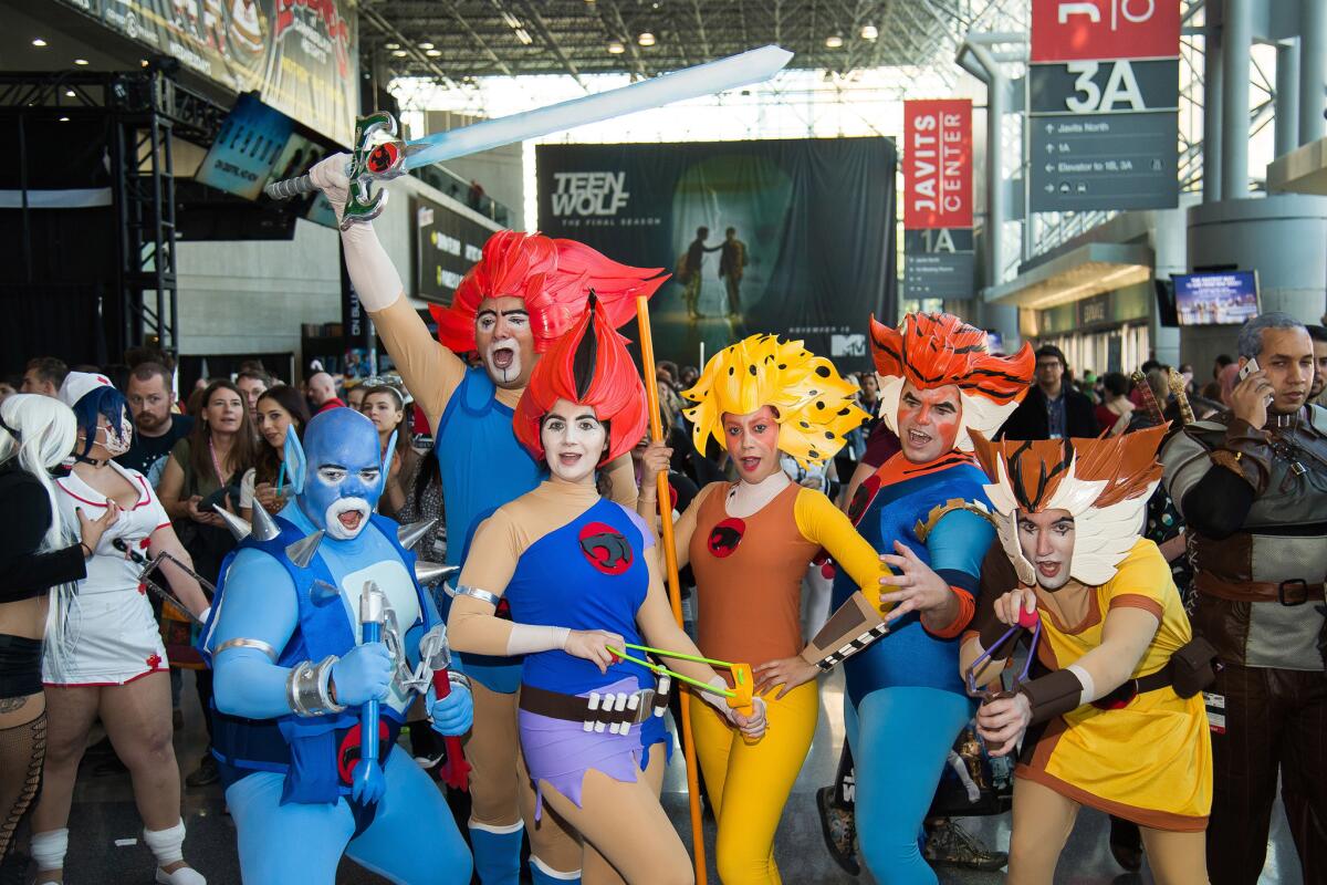 The Thundercats take New York Comic-Con 2016 by cosplay storm.