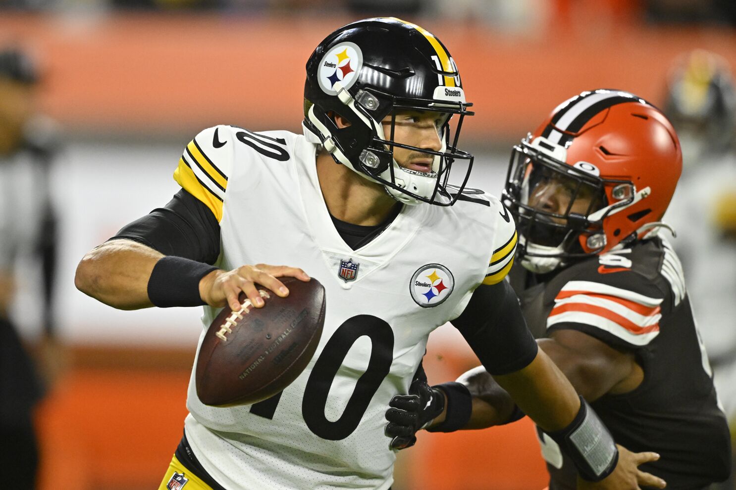 Mitchell Trubisky isn't perfect, but he's just right for the Steelers - The  Washington Post