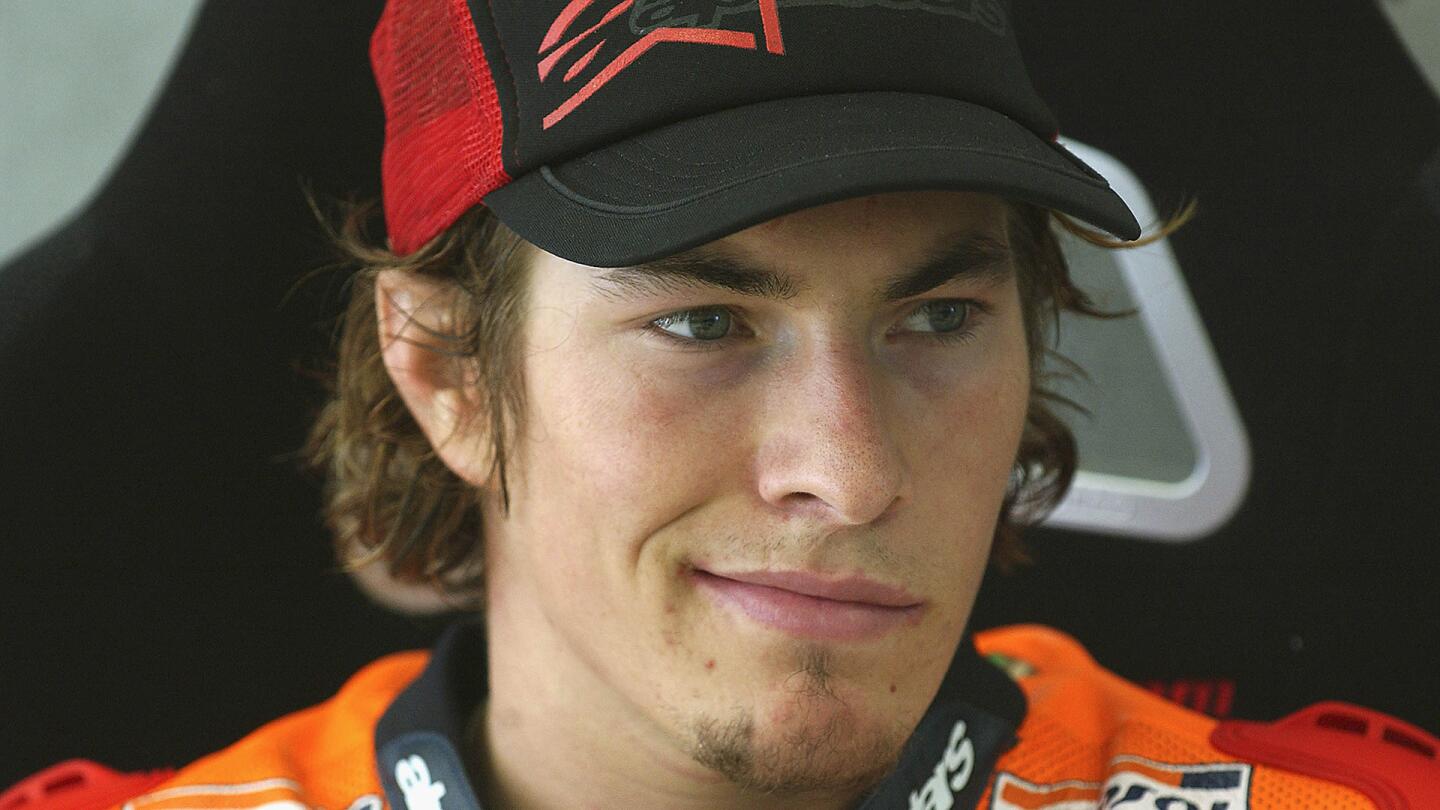 Former MotoGP world champion "Kentucky Kid" Nicky Hayden died in hospital on May 22, 2017, five days after he was hit by a car while training on his bicycle. Hayden was 35. Read more.