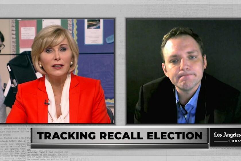 LA Times Today: Data and graphics editor Ben Welsh on tracking the recall election