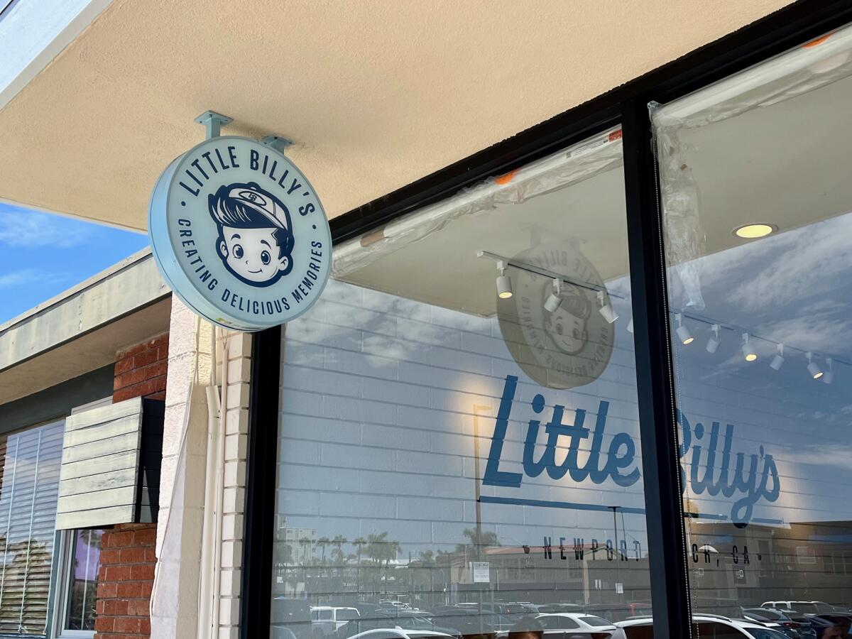 Little Billy's Cafe in Newport Beach soft-opened on Aug. 2.