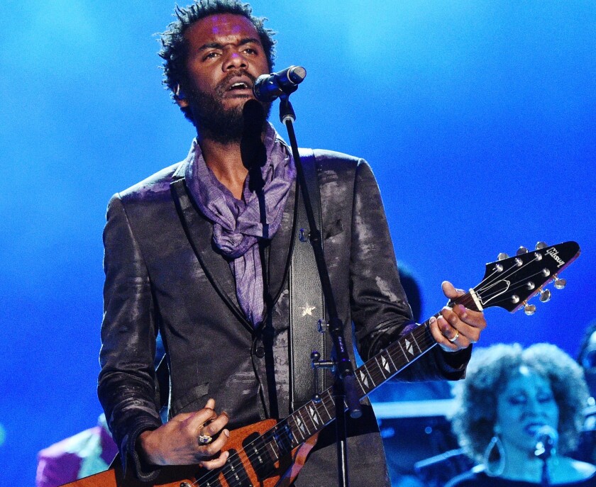 Grammy tribute concert to Prince review Los Angeles Times