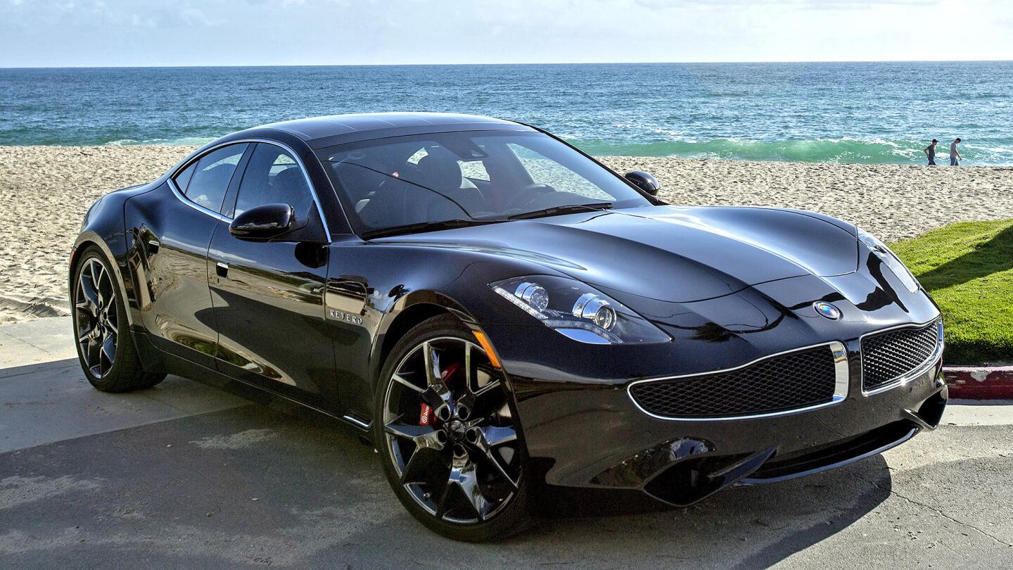 The 2018 Karma Revero is a plug-in hybrid electric luxury car, born from the ashes of designer Henrik Fisker's failed car company. Built in Moreno Valley, the new Reveros cost $130,000.