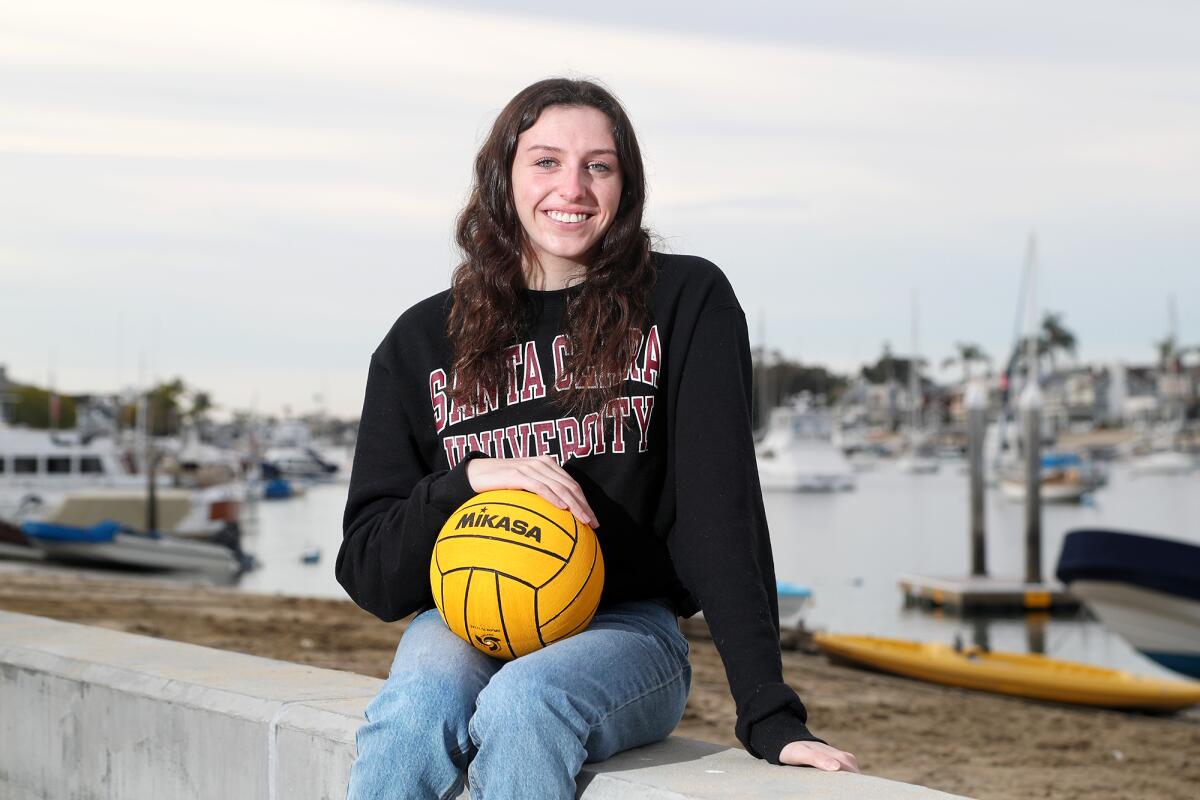 Kate Rodman of Corona del Mar girls' water polo hopes for a senior season before leaving for Santa Clara.